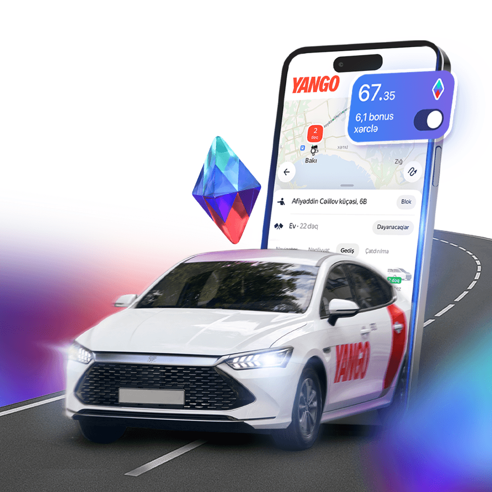 Yango gedişlərini bonusla ödə!